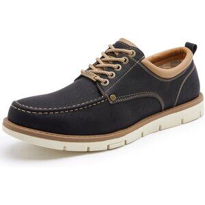 KKYC Mens Size 11 Leather Comfortable Dress Casual Shoes Slip on Workwear Loafer